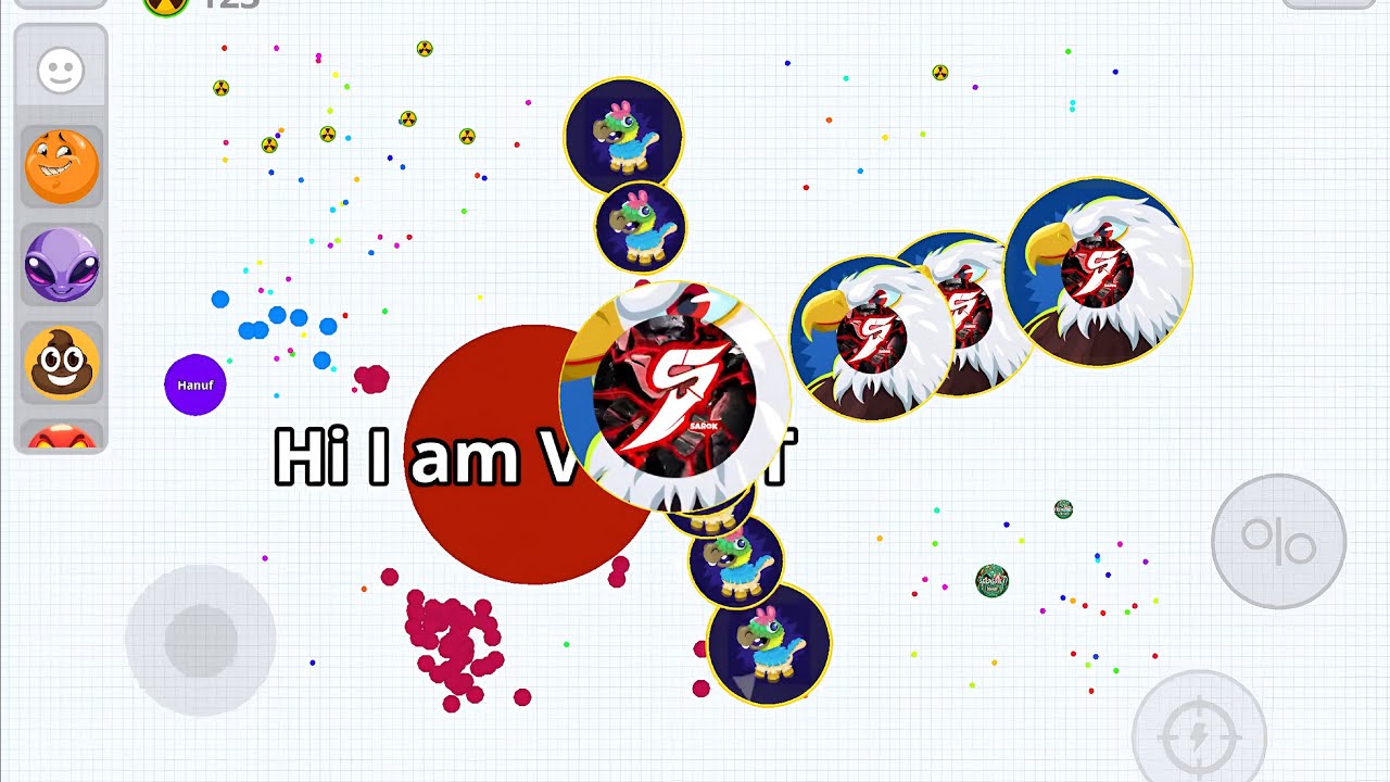 THE INSANE DUO 🔥 ( AGARIO MOBILE )