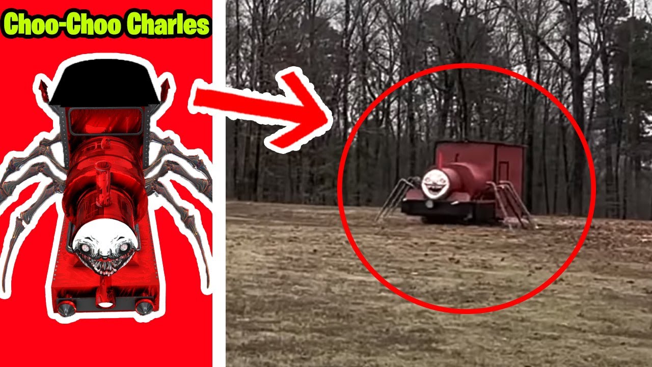 6 CHOO-CHOO CHARLES Reales Captados en Camara