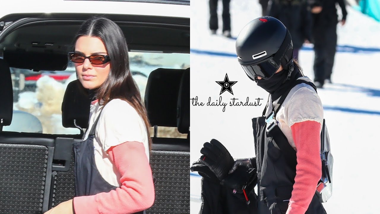 Kendall Jenner Goes Snowboarding With BFF Fai Khadra in Aspen Colorado