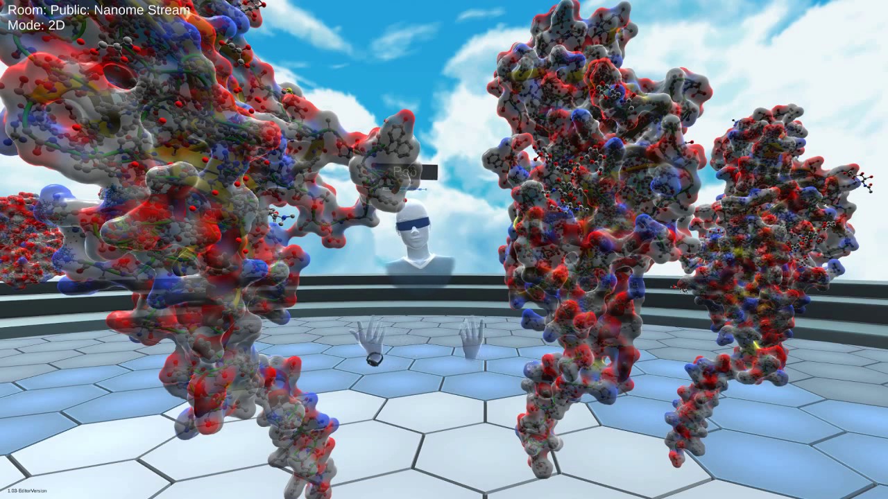 Collaborative Structure Based Drug Design in Virtual Reality!