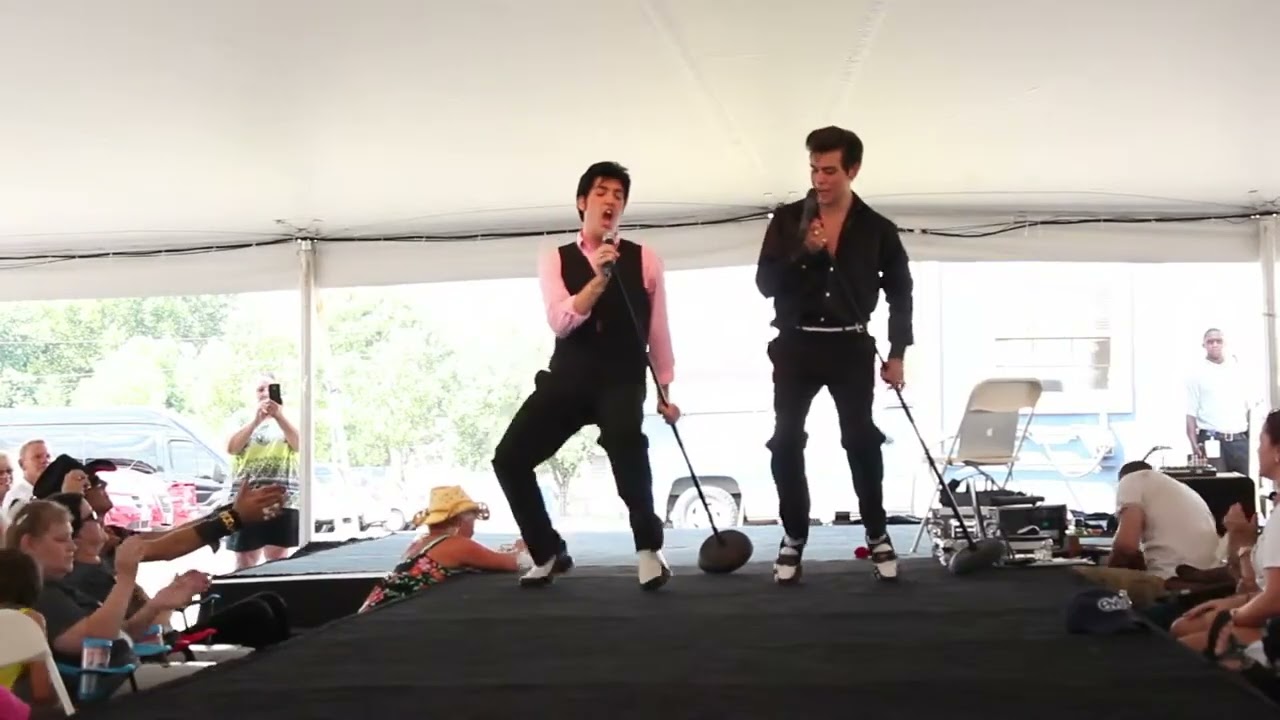 Austin Irby and Taylor Rodriguez sings 'Hound Dog' Elvis Week 2015