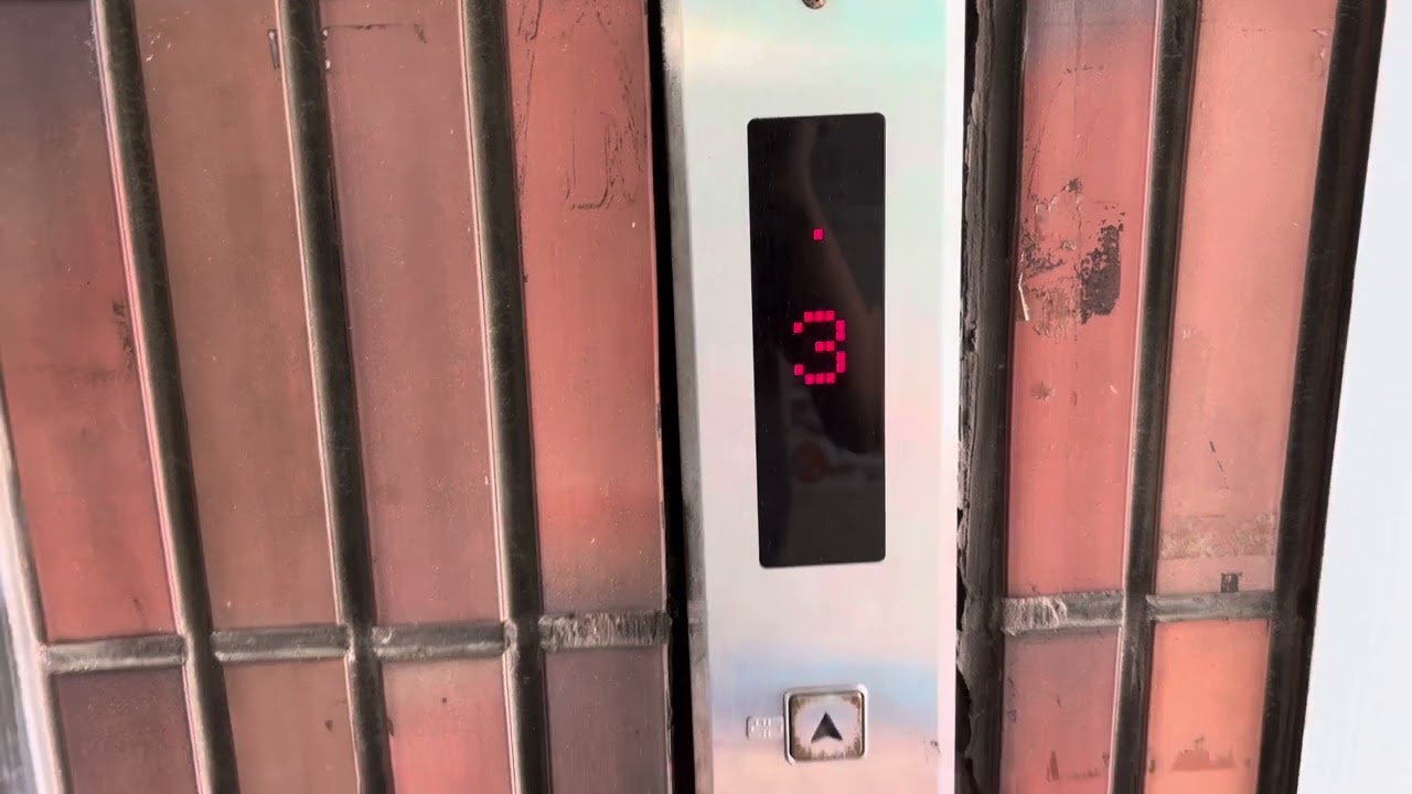 亞當搭電梯EP129-奧的斯OTIS電梯@臺中榮總第二立體停車場