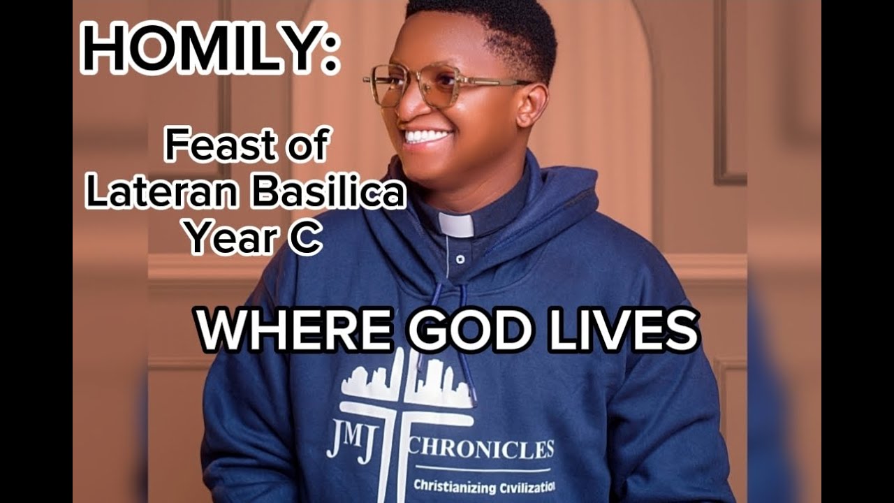 WHERE GOD LIVES| Feast of the Lateran Basilica (John 2:13–22) ✝️⛪