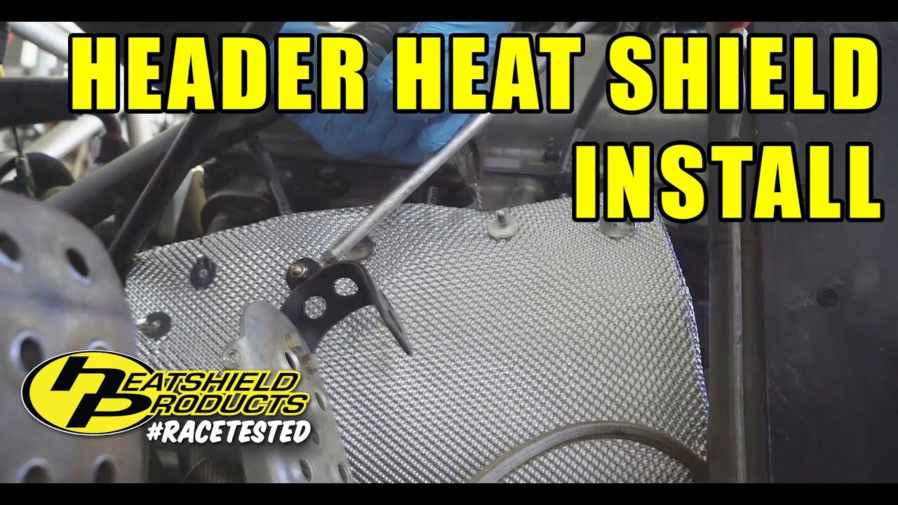 Header Heat Shield Install - Exhaust Wrap Upgrade