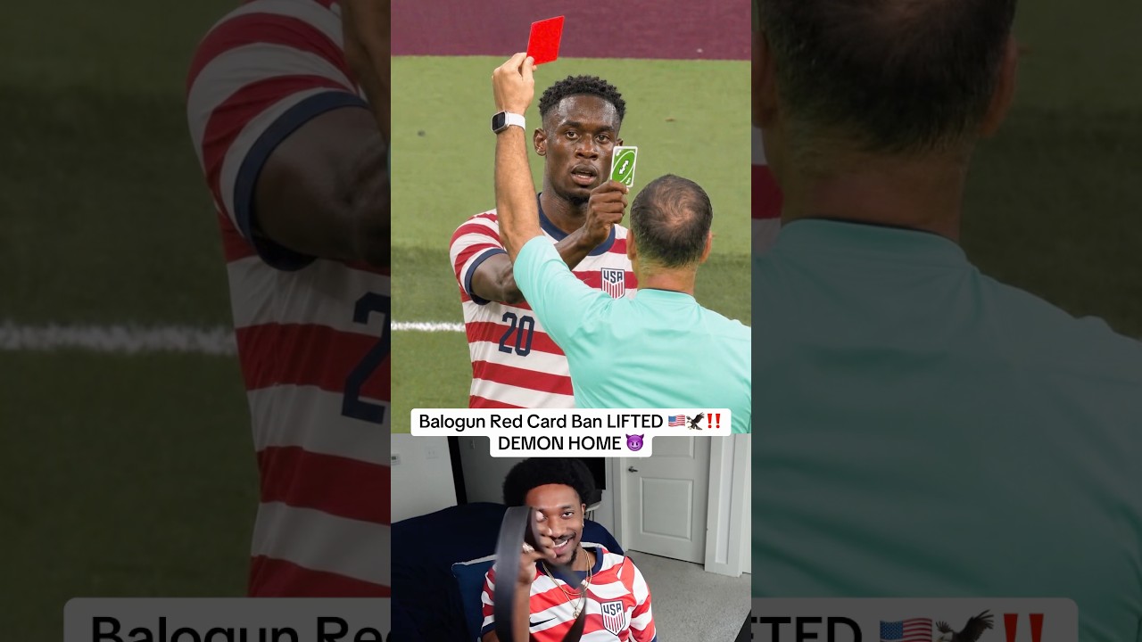 Balogun 🇺🇸 Red Card Ban Is LIFTED 🇺🇸🦅‼️&hellip; #usa #worldcup #worldcup2026