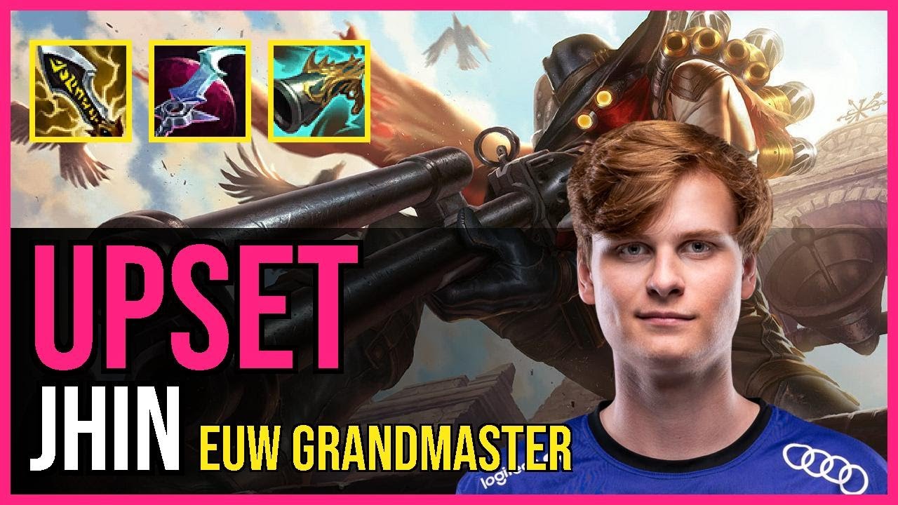 Upset - JHIN vs. LUCIAN ADC | EUW Grandmaster