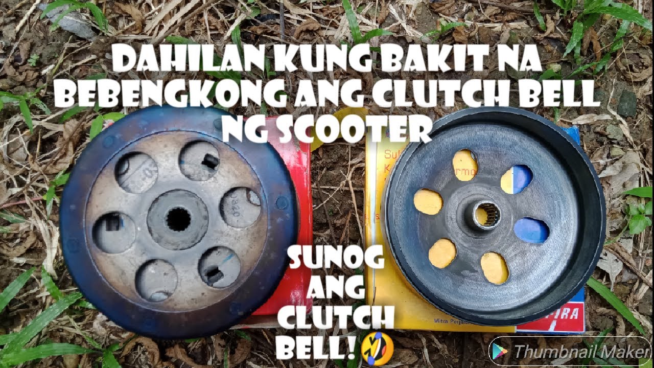 DAHILAN KUNG BAKIT NABEBENGKONG ANG CLUTCH BELL #hondaclick125 #clutchbell
