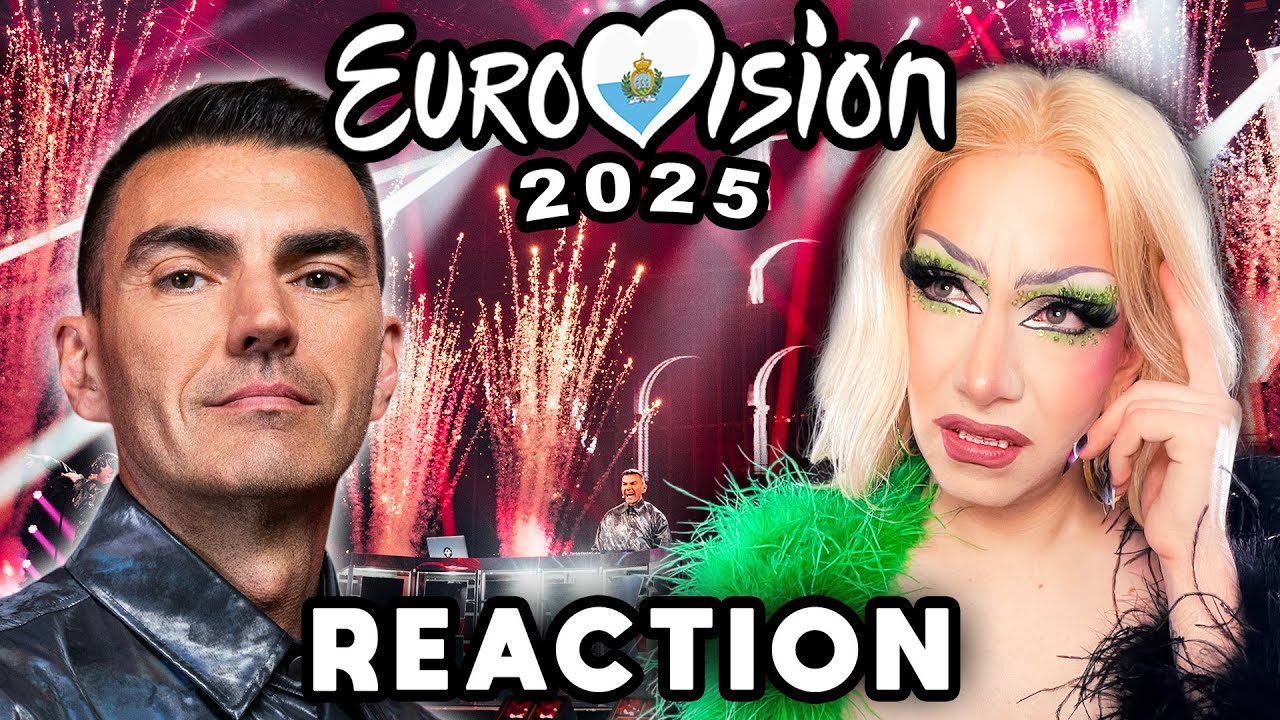 Gabry Ponte - Tutta l'Italia (LIVE) | San Marino 🇸🇲 | Eurovision 2025 REACTION