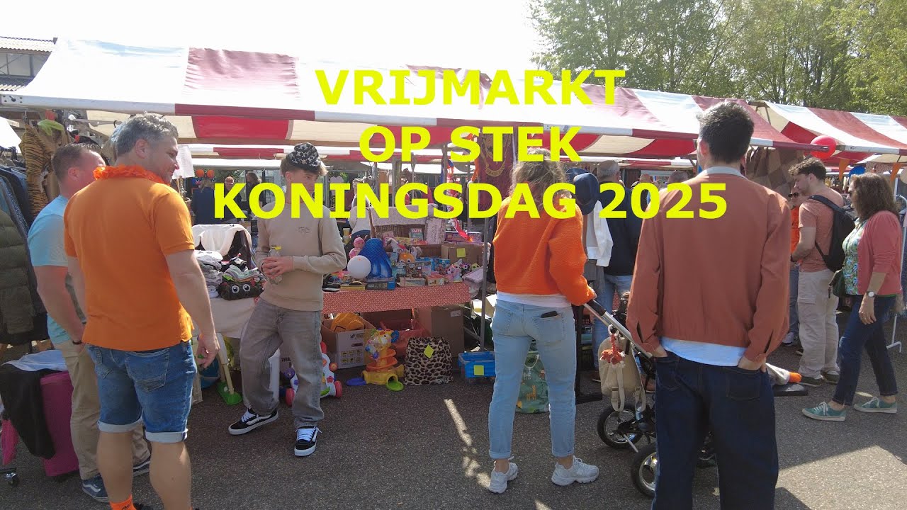 Vrijmarkt STEK op Koningsdag