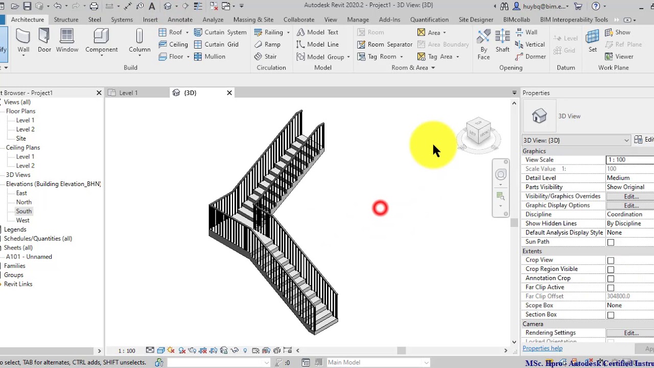 07 RVB 00 03 Creating Lshape Stair