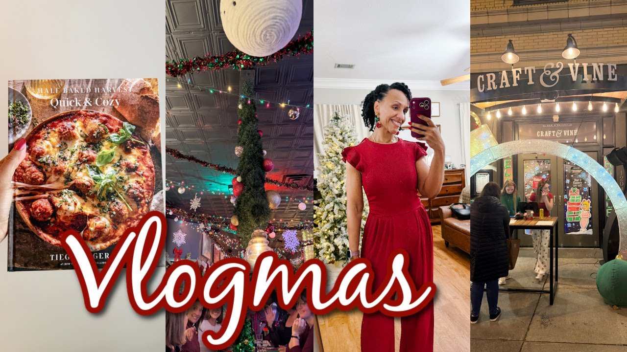VLOGMAS | Honest Chat, PR Unboxing, GRWM for Holiday Party & Secret Santa ✝️✨
