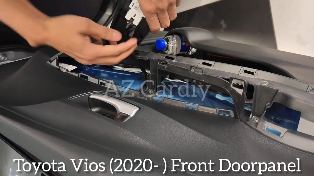 Toyota Vios (2020- )Front Doorpanel Removal