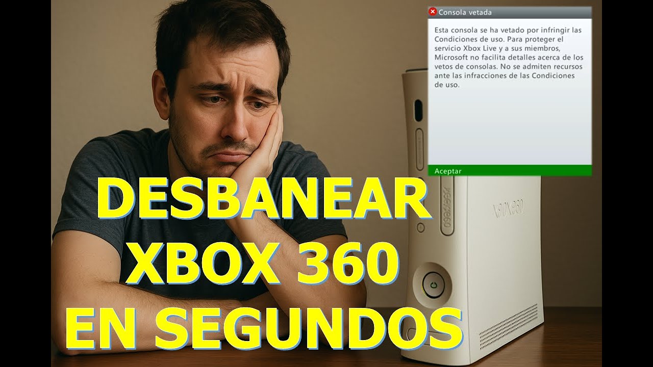 ✅ Xbox 360 baneada: Solución definitiva 🔓 [100% FUNCIONAL]