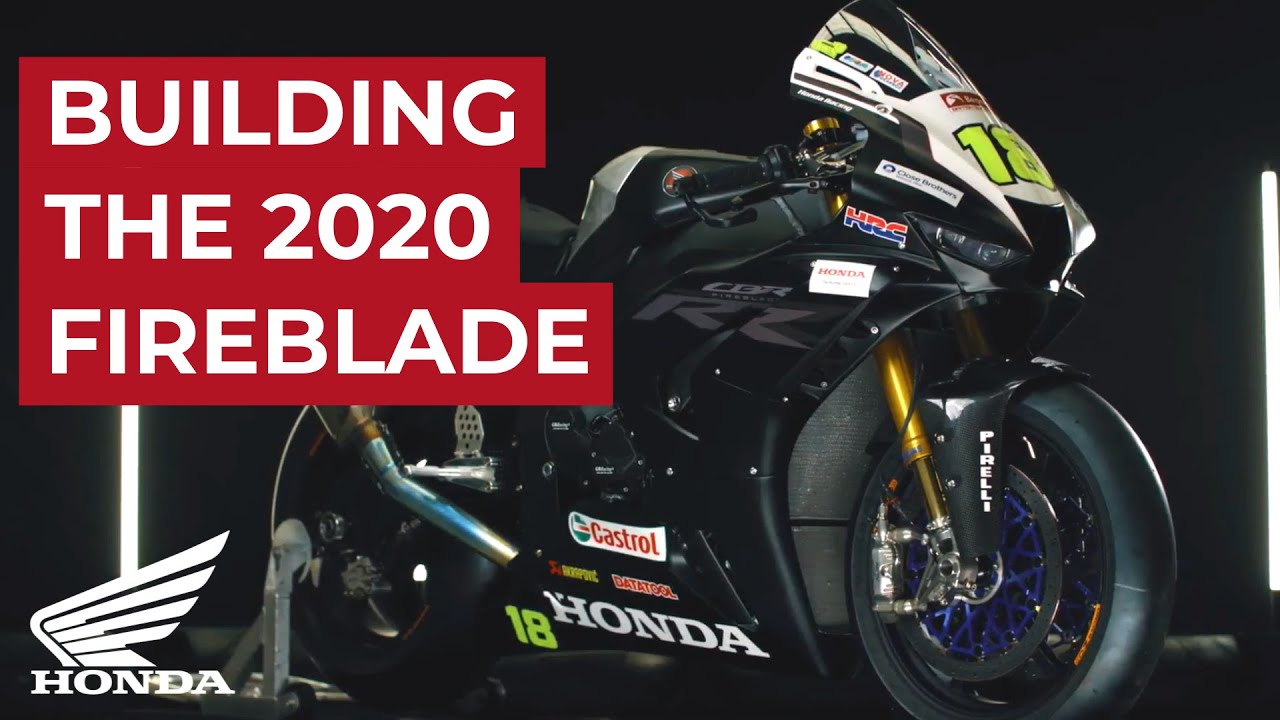 Building the Honda Racing 2020 Fireblade SP  - Part 1