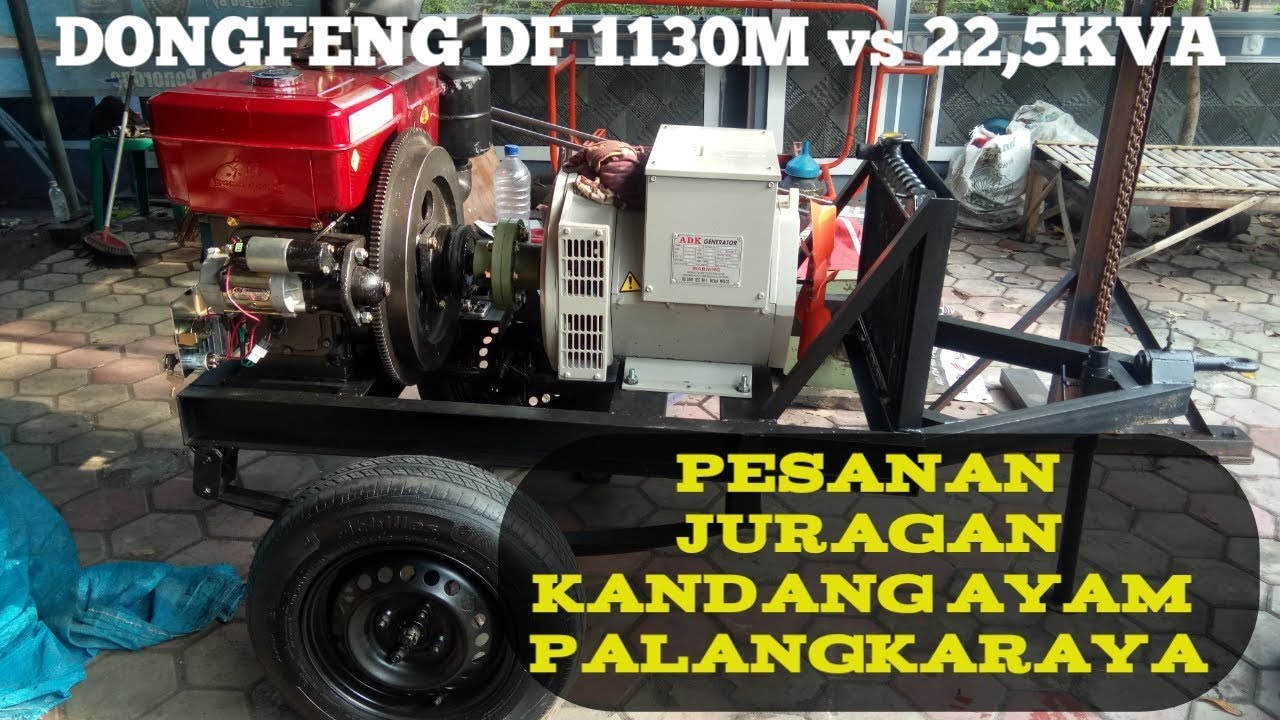 DONGFENG 30PK DIESEL SEJUTA UMAT VS 22,5KVA ADK