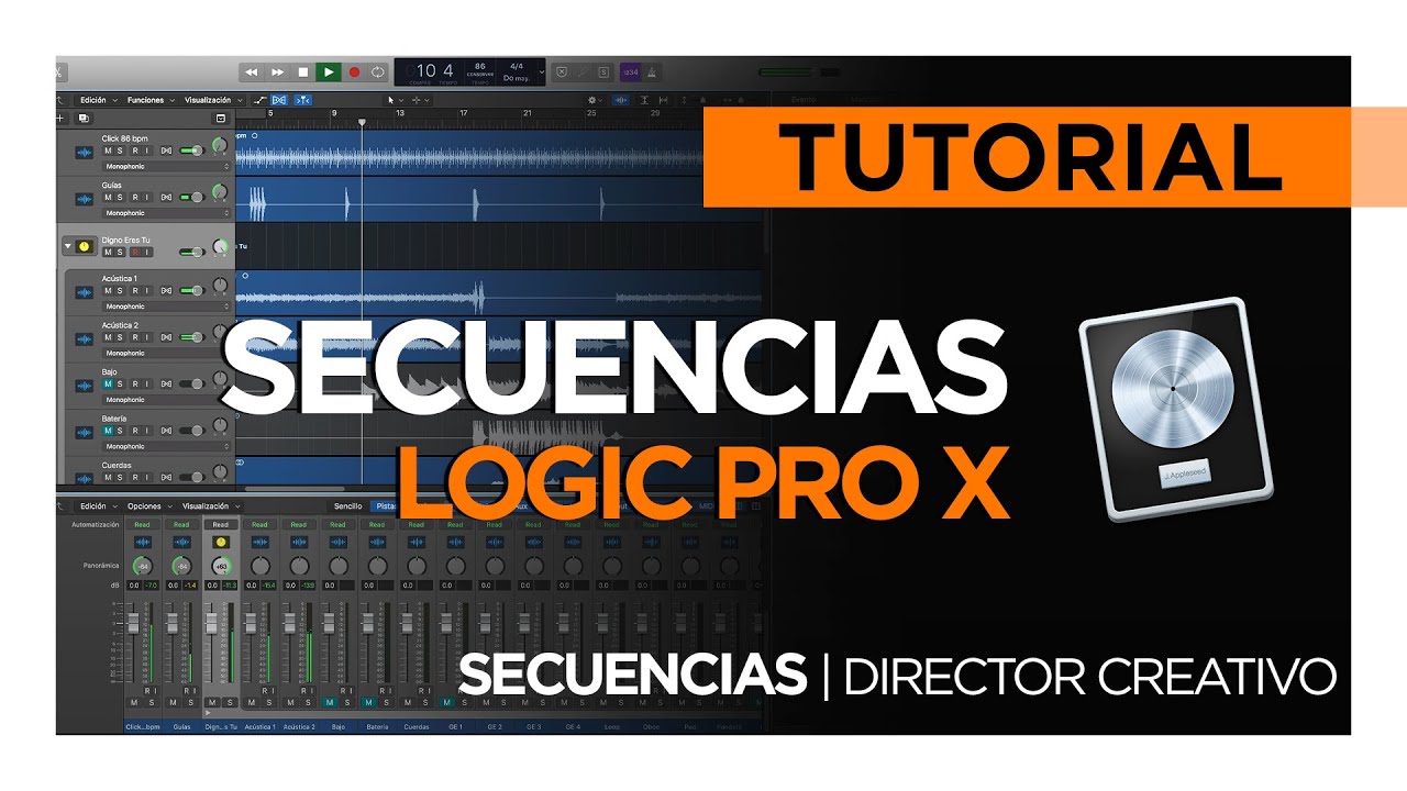 Cómo Usar Secuencias En LOGIC PRO «MINI CURSO XPRESS» | DIRECTOR CREATIVO🎶💻