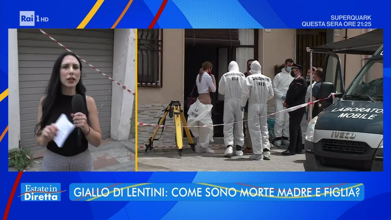 Giallo di Lentini: intrecci mortali - Estate in diretta 21/07/2021