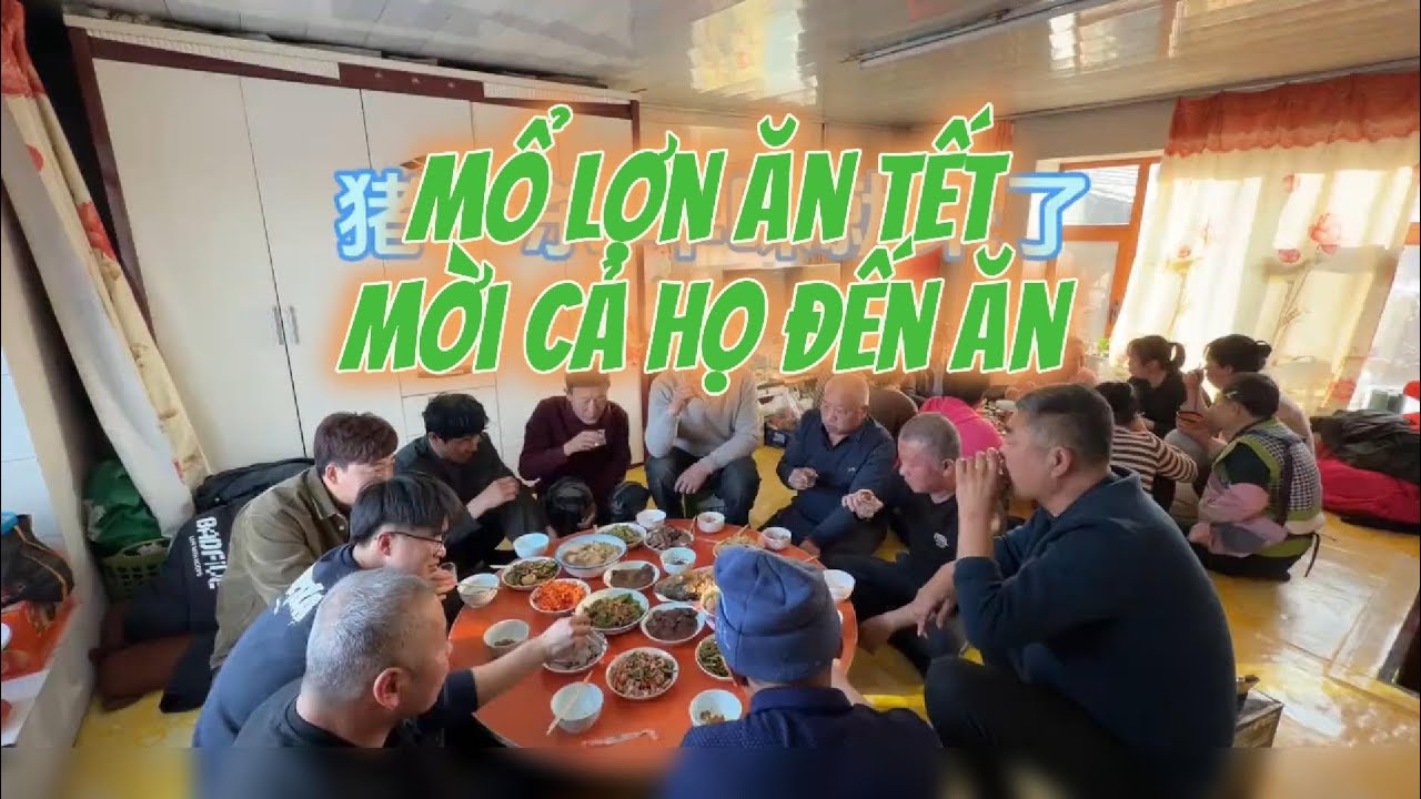 Lần Đầu Trải Nghiệm Mổ Lợn Tết Ở Vùng Âm 20 Độ | Thịt Nướng 