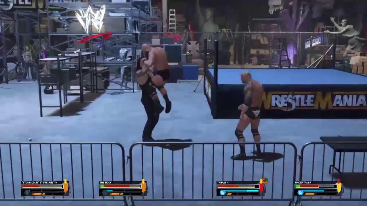 W2K25: Drew Mcintyre vs. Brock Lesnar: Extreme Rules Match
