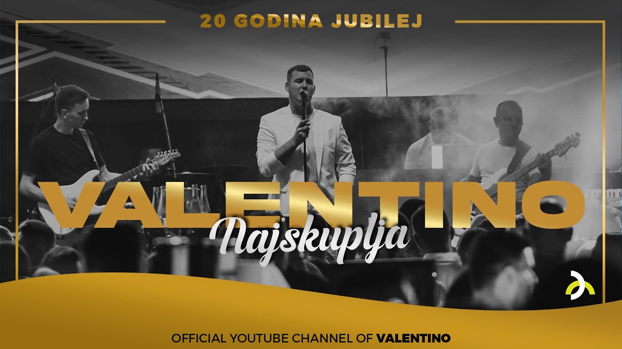 Valentino - Najskuplja - (live) 2025