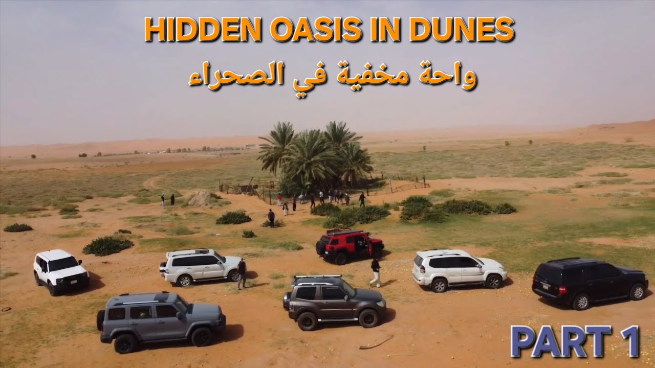 Hidden Oasis in Dunes (PART 1) واحة مخفية في الصحراء 