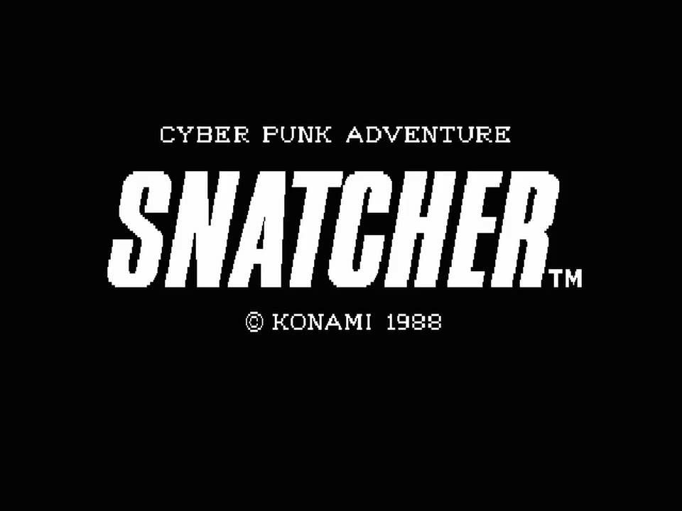 MSX: Snatcher - Theme of Ending
