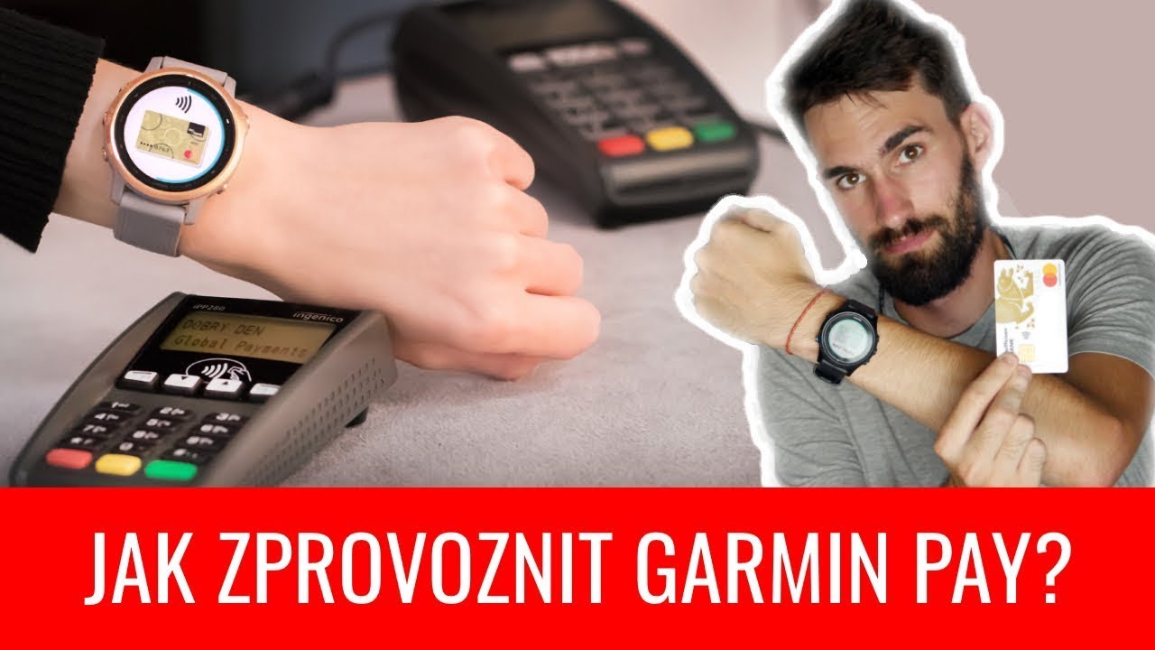 NÁVOD: Jak nahrát platební kartu do hodinek Garmin? (Garmin Pay)