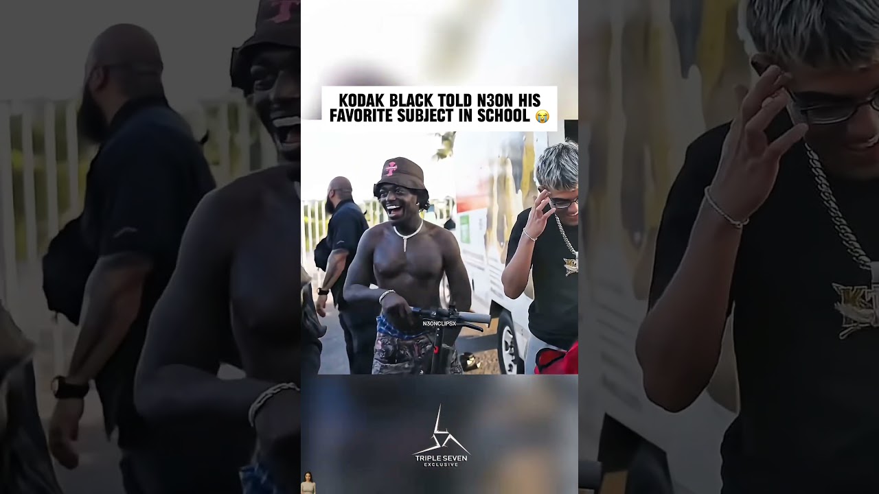 Kodak Black рассказал N3 о своем любимом предмете в школе.