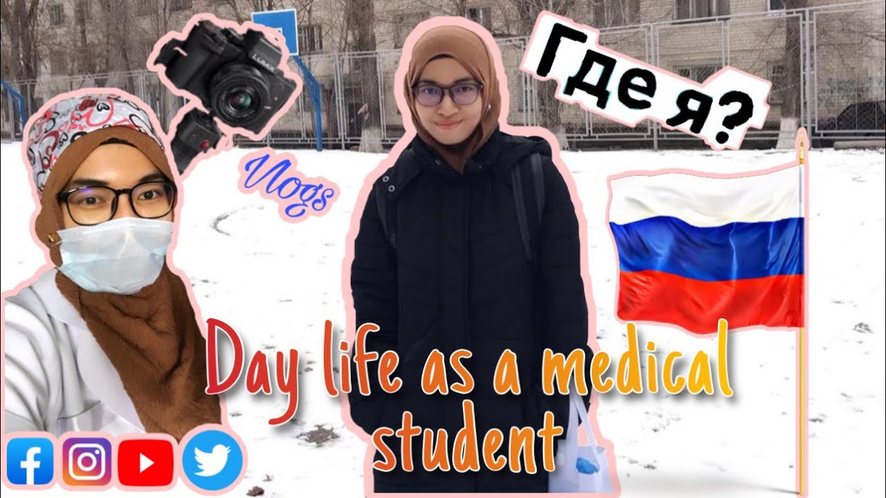 Day life as Malaysian Medical Students in Volgograd, Russia | Winter class in Russia 2022 ❄️  | vlog