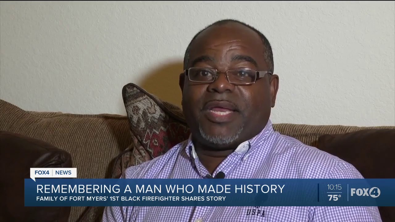 Family of Lee County's first black firefighter shares his story
