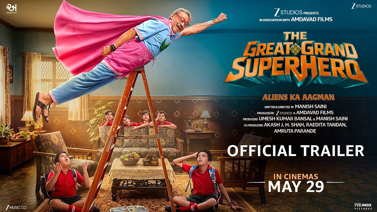 The Great Grand Superhero - Aliens Ka Aagman | Official Trailer | Jackie S. | Prateik S. P. | May 29