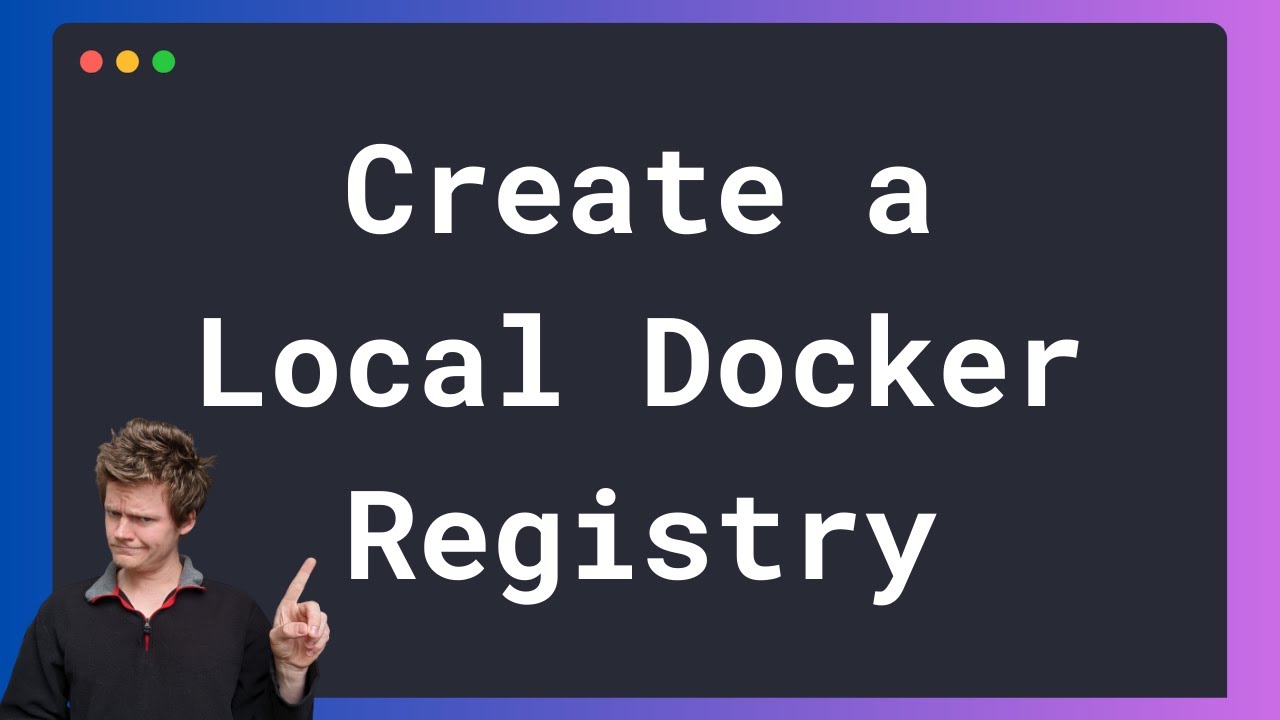 Как настроить локальный реестр Docker