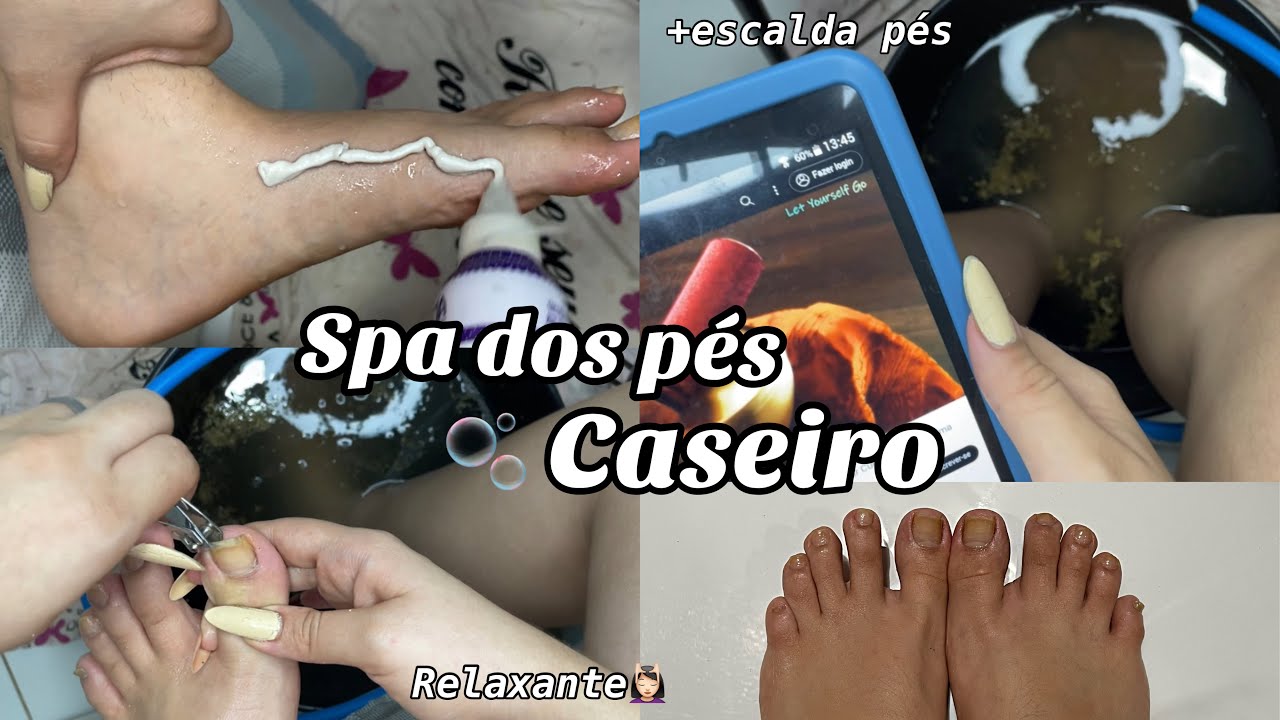 PRIMEIRA VEZ FAZENDO SPA DOS PÉS EM CASA| Como fazer spa dos pés em casa 🫧 🦶
