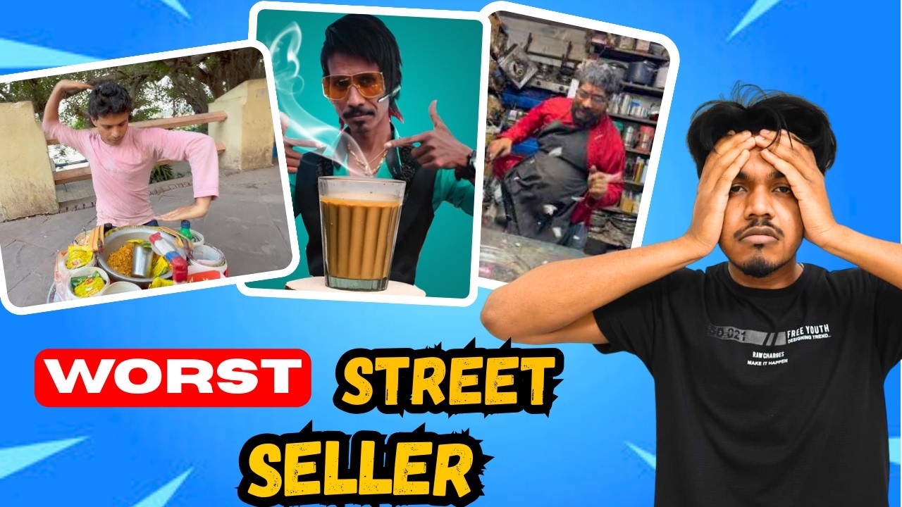 WORST STREET FOOD SELLER.😲|| ANKUR ROAST ||