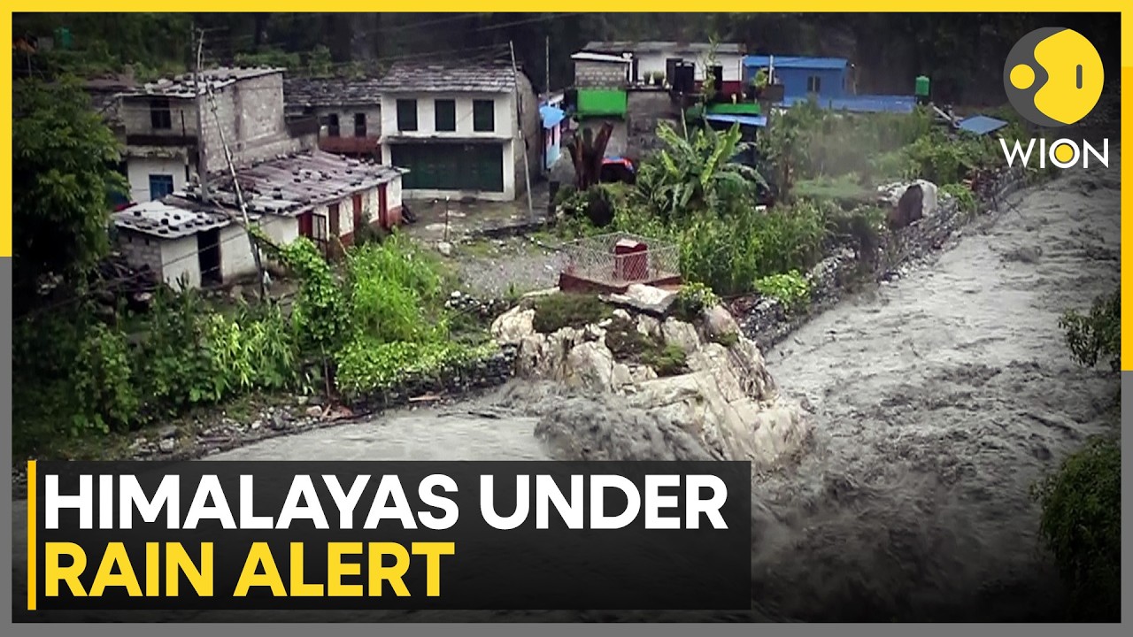 Himachal Rainfall: Red Alert in Himachal As Heavy Rains Trigger Landslide Risks | WION