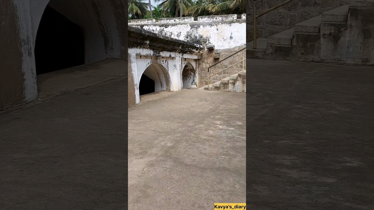 Tipu Sultan Jail in Sri Rangam near Mysore.#mysore#tipusultanjail#bangalore#beautiful#scenery#viral