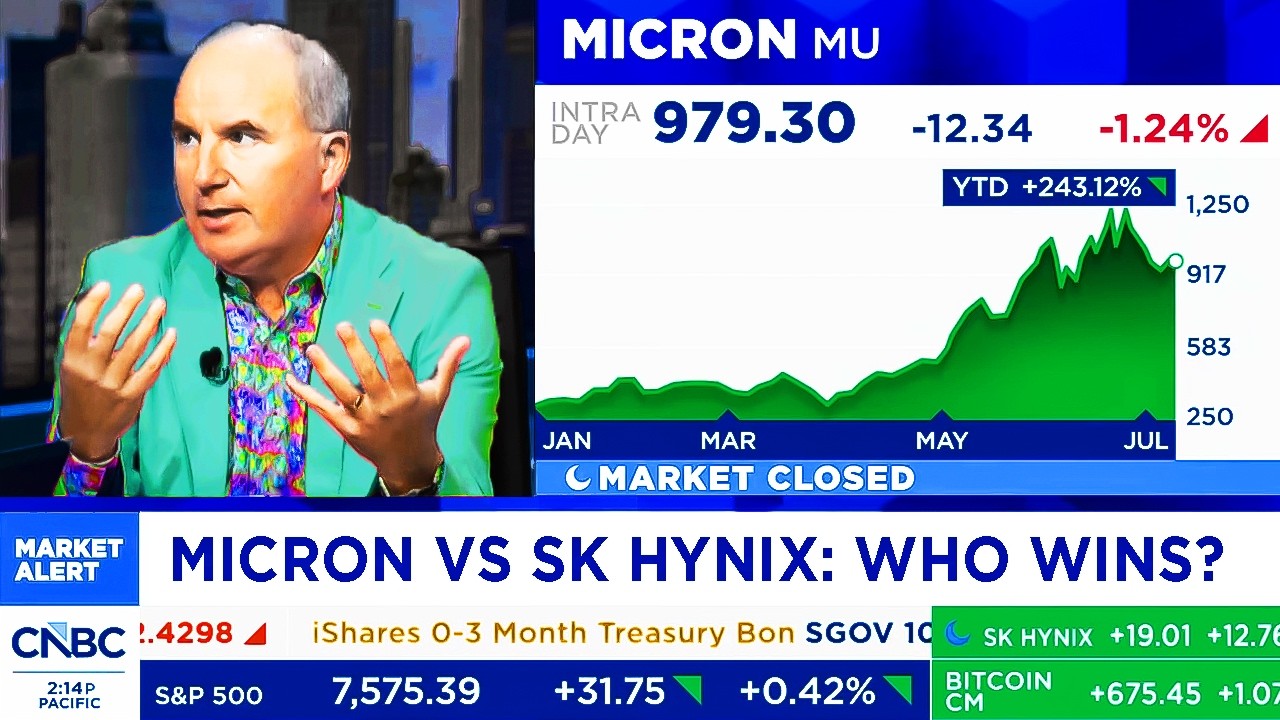 CNBC об акциях NVIDIA, Micron и SK Hynix &mdash; актуальная информация по NVDA