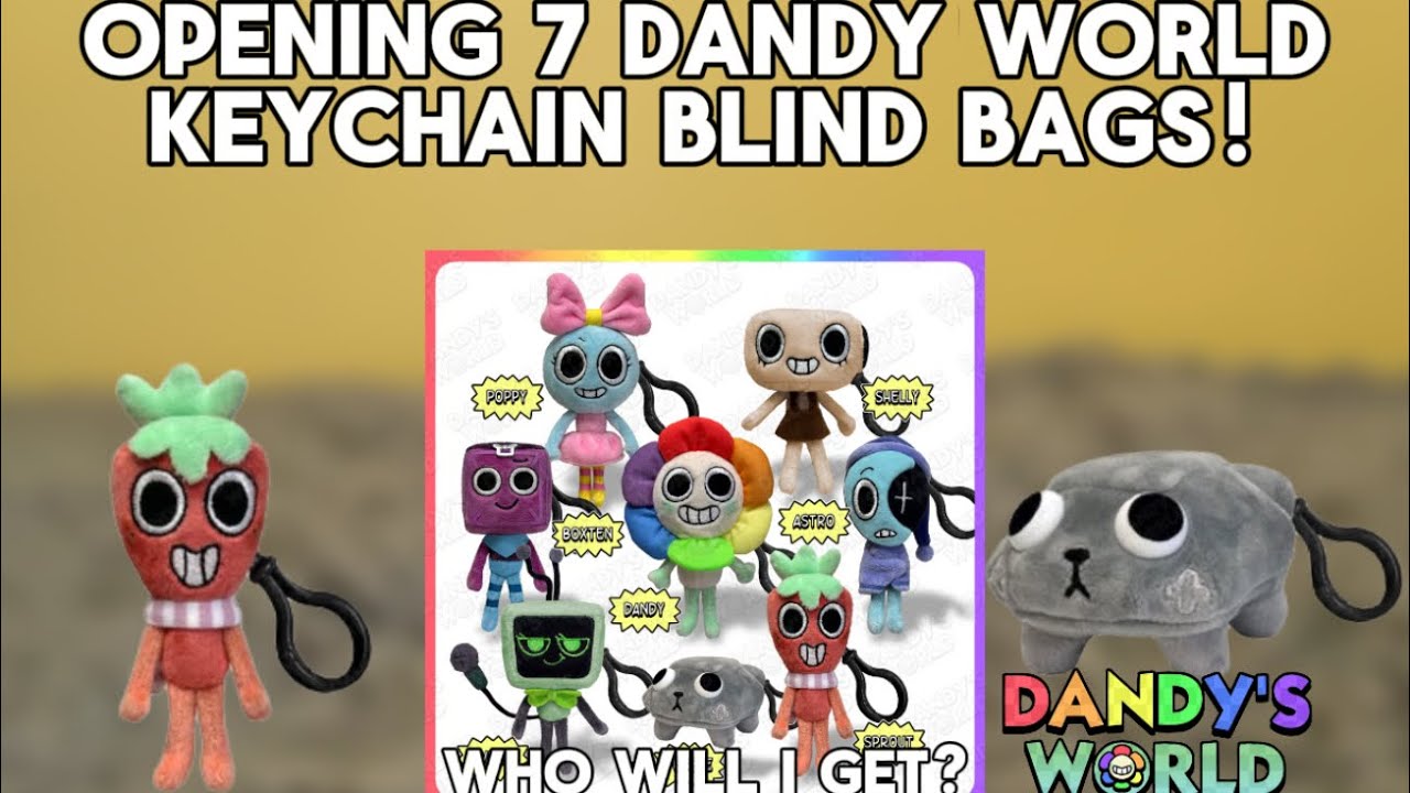 I OPENED 7 DANDY&rsquo;S WORLD BLIND BAGS!