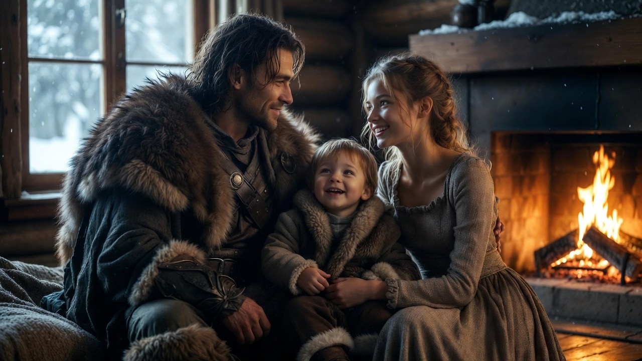 She Dragged the Alpha King’s Pup From the Frozen Lake —And the King Swore She’d Never Leave His Side