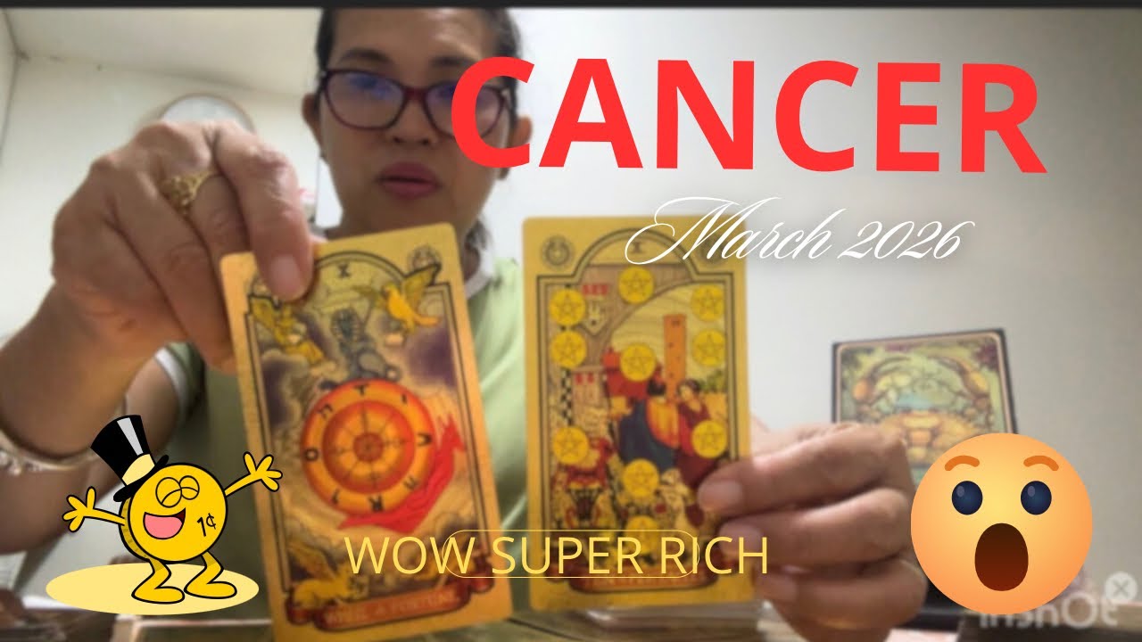 CANCER ♋️ SUPER RICH ANG MGA CANCER NGAYUNG MARSO 🔮⭐️💰☘️💃🤯