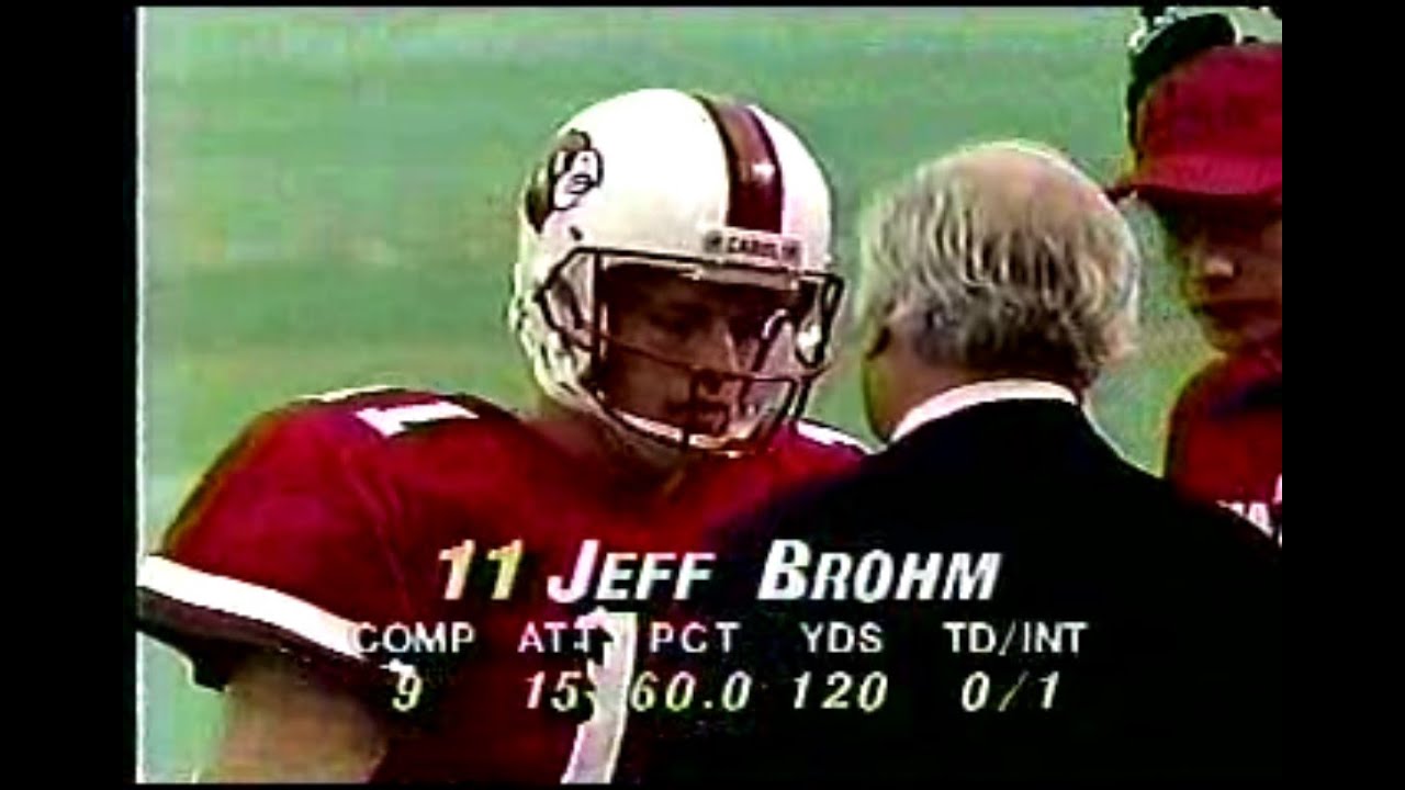 Louisville Cardinals vs Southern Miss College Football on WDRB FOX 41 w/Commercials October 16 1993