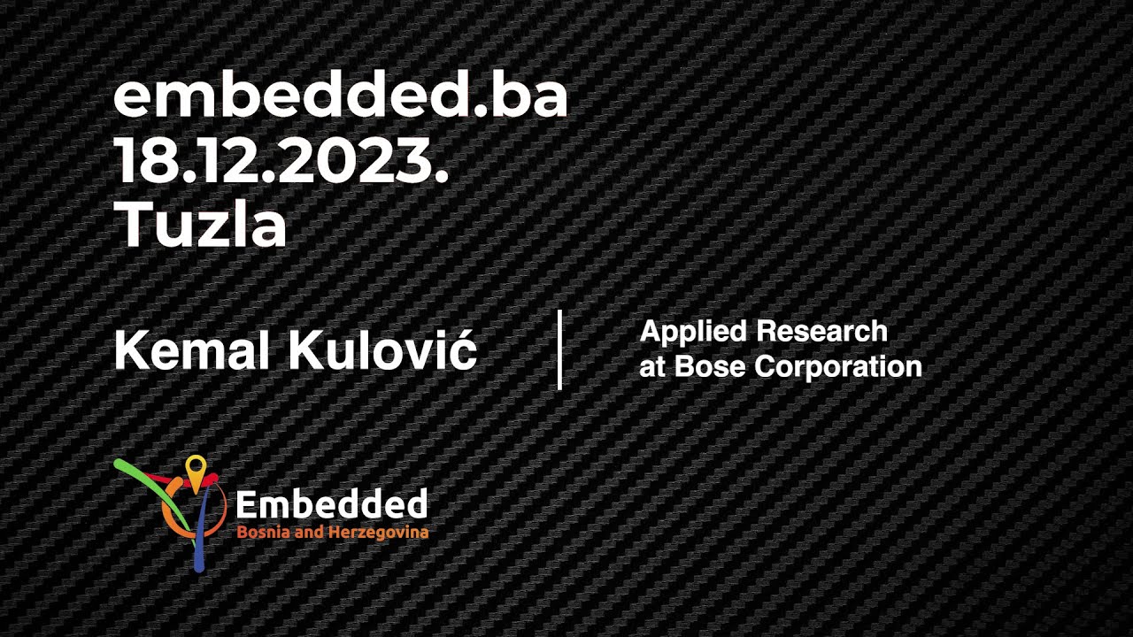 Power management in embedded systems a hardware perspective - Kemal Kulović - embedded.ba 2023
