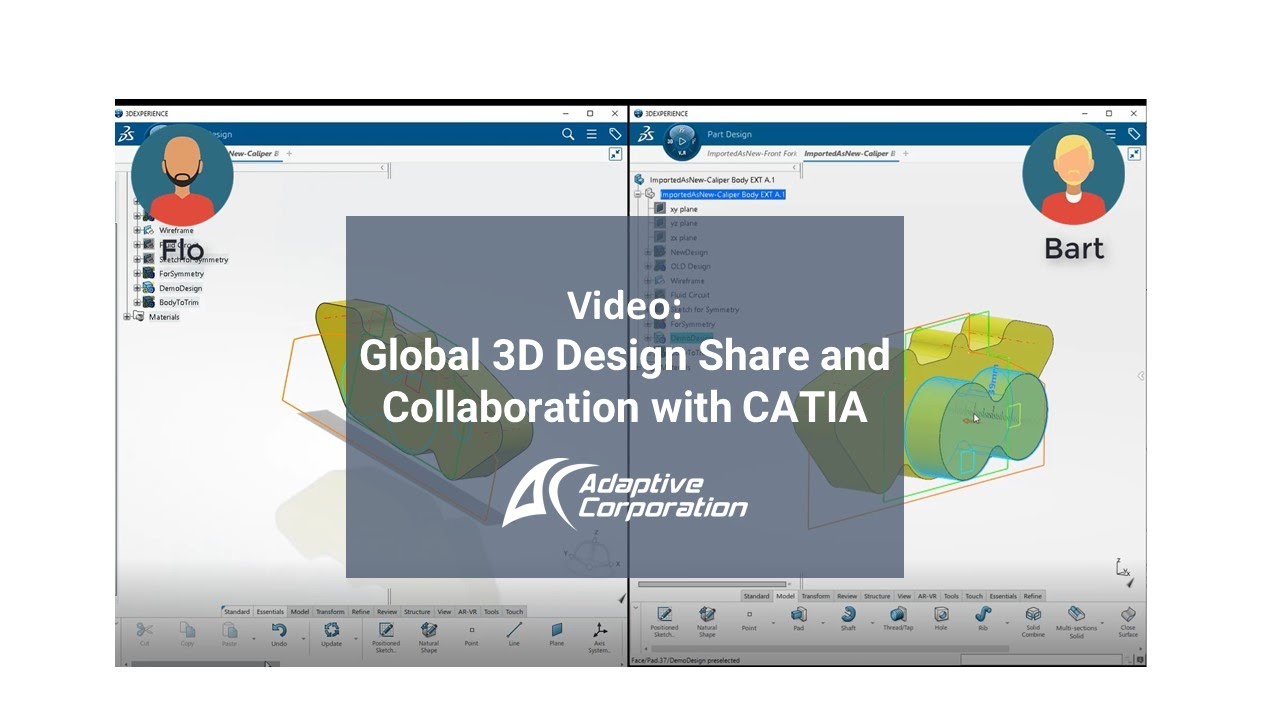 Global 3D Design Share and Collaboration with CATIA