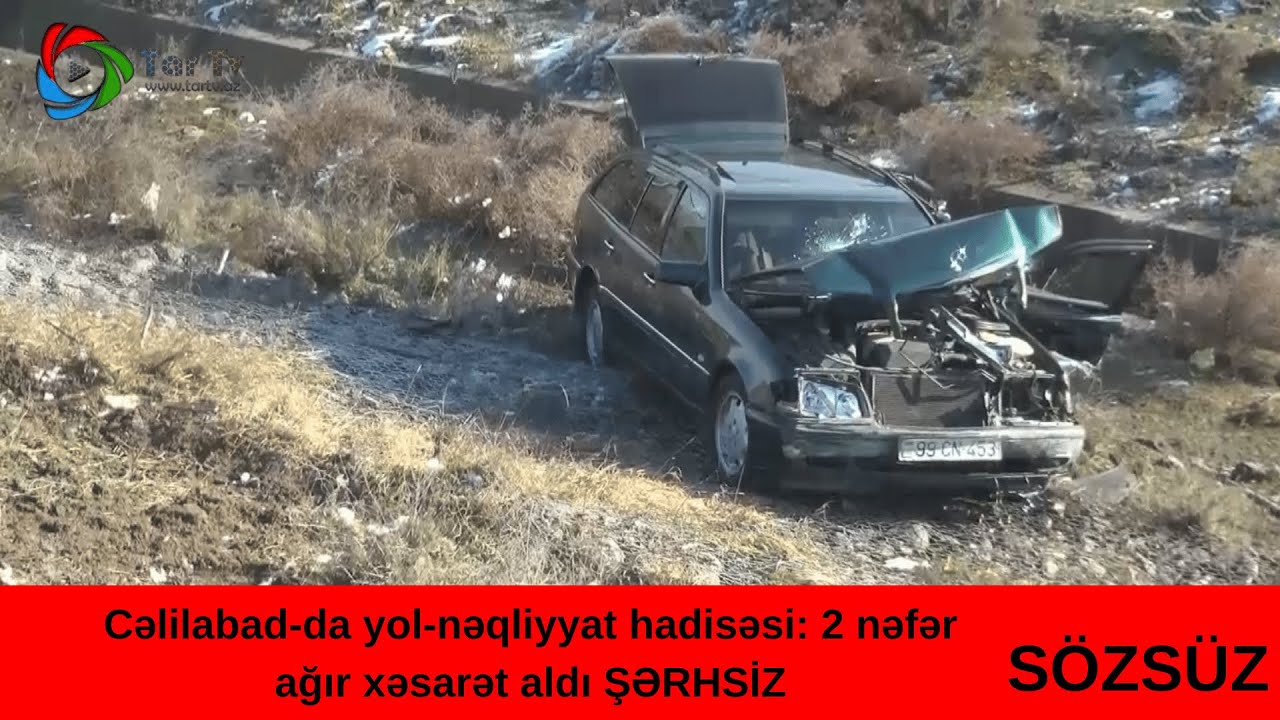Cəlilabad-da yol-nəqliyyat hadisəsi: 2 nəfər ağır xəsarət aldı ŞƏRHSİZ