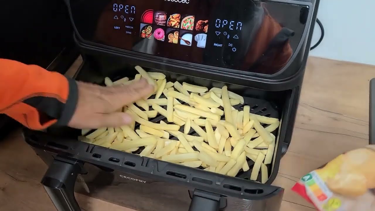 🍟 Knackige Pommes aus der Heissluft-Fritteuse Cecofry Duoheat