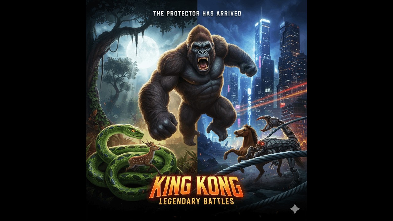 King Kong đại chiến nhện khổng lồ