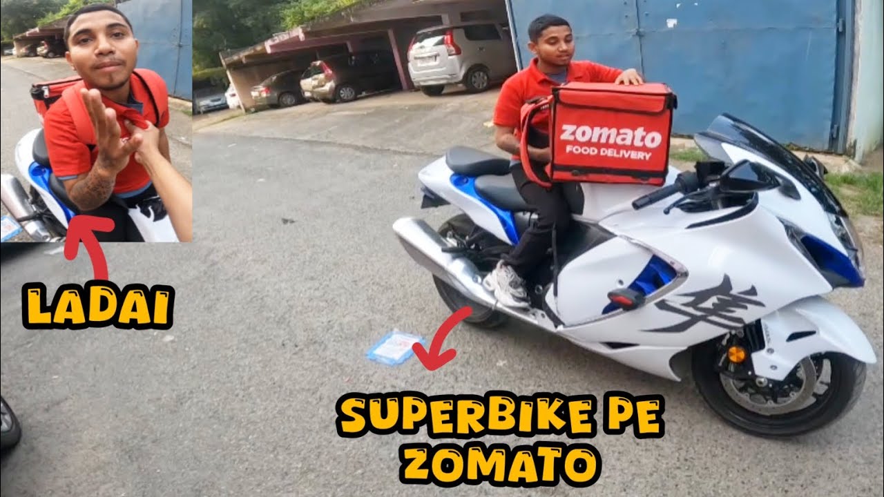 Online Food Delivery Zomato Boy Ke Sath Huyi Ladai 😡