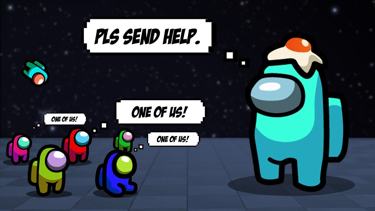 Among Us BUT I AM TINY (Tiny Player Mod)