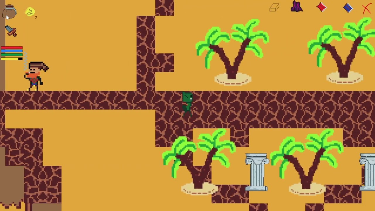 Roguelite elements in my Free open world RPG (Words of Power)