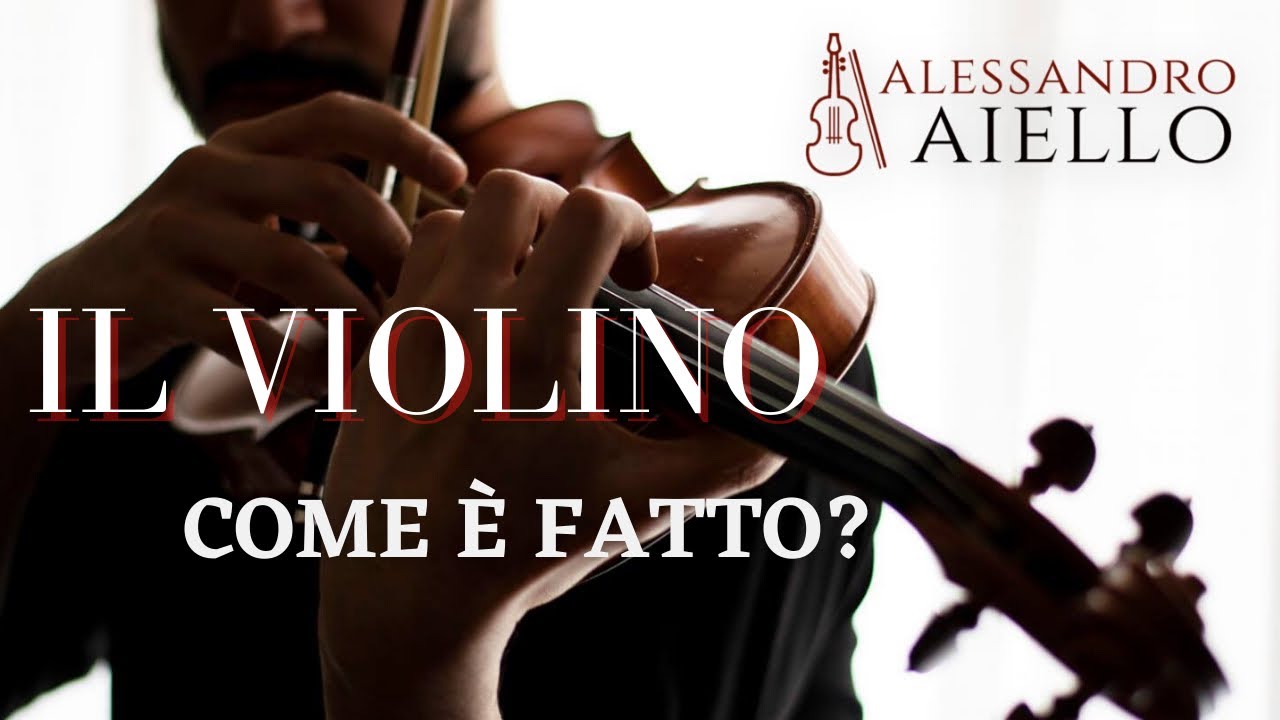 Tutorial Il Violino Come &egrave; fatto? | Lezione 1 Dancla App Lezioni di Violino (Eng sub)